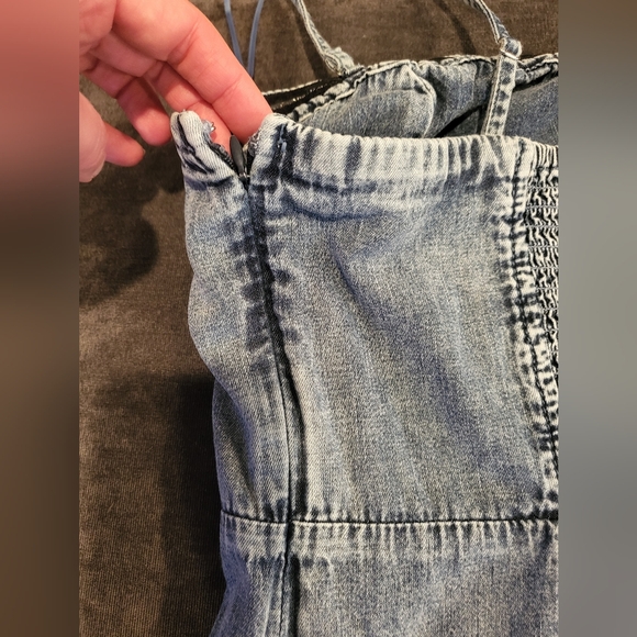 Gap UltraSoft Denim Mini Dress - Picture 8 of 10